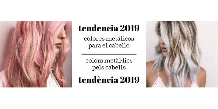 Tu melena en tonos metálicos para brillar como nunca. Tendencia 2019